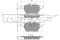 TOMEX Brakes TX1225 Bremsbelagsatz, Scheibenbremse