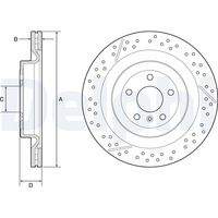 DELPHI BG9223C Bremsscheibe
