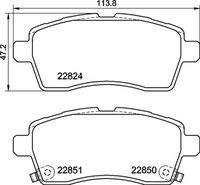 BREMBO P79037 Bremsbelagsatz, Scheibenbremse