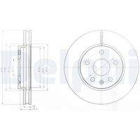 DELPHI BG4187C Bremsscheibe