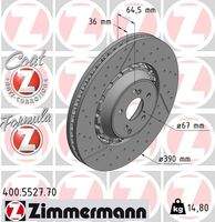 ZIMMERMANN 400552770 Bremsscheibe