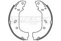 TOMEX Brakes TX2098 Bremsbackensatz