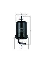 KNECHT KL121 Kraftstofffilter