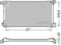 DENSO DCN50114 Kondensator, Klimaanlage