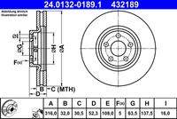 ATE 24013201891 Bremsscheibe