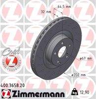 ZIMMERMANN 400365820 Bremsscheibe
