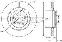 TOMEX Brakes TX7264 Bremsscheibe