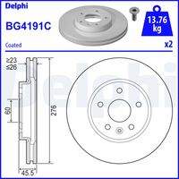 DELPHI BG4191C Bremsscheibe