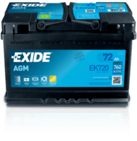 EXIDE EK720 Starterbatterie