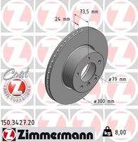 ZIMMERMANN 150342720 Bremsscheibe