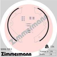 ZIMMERMANN 109901591 Bremsbackensatz, Feststellbremse