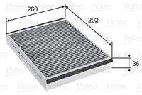 VALEO 715757 Filter, Innenraumluft