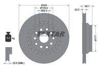TEXTAR 92224403 Bremsscheibe