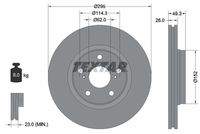 TEXTAR 92163903 Bremsscheibe