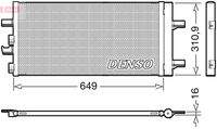 DENSO DCN05104 Kondensator, Klimaanlage