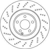 TRW DF6668S Bremsscheibe