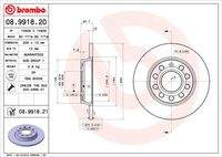 BREMBO 08991821 Bremsscheibe