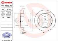 BREMBO 08B02910 Bremsscheibe