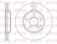 REMSA 6102910 Bremsscheibe