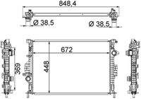 MAHLE CR1748000S Kühler, Motorkühlung