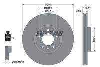 TEXTAR 92232305 Bremsscheibe