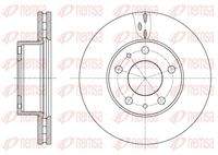 REMSA 6163710 Bremsscheibe