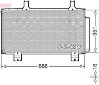 DENSO DCN40028 Kondensator, Klimaanlage