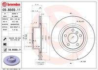 BREMBO 09B56911 Bremsscheibe