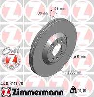 ZIMMERMANN 440311920 Bremsscheibe