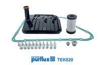 PURFLUX TEK020 Hydraulikfiltersatz, Automatikgetriebe