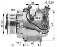 NRF 32491 Kompressor, Klimaanlage