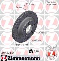 ZIMMERMANN 460452354 Bremsscheibe