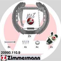 ZIMMERMANN 209901109 Bremsbackensatz