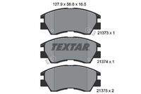 TEXTAR 2137301 Bremsbelagsatz, Scheibenbremse