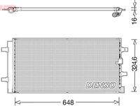 DENSO DCN02044 Kondensator, Klimaanlage