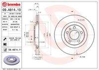 BREMBO 09A81411 Bremsscheibe