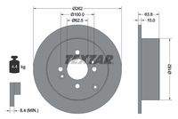 TEXTAR 92161303 Bremsscheibe