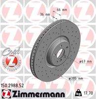 ZIMMERMANN 150298852 Bremsscheibe
