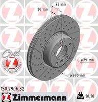 ZIMMERMANN 150290632 Bremsscheibe