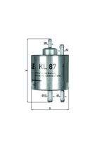 KNECHT KL87 Kraftstofffilter