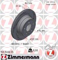 ZIMMERMANN 150346655 Bremsscheibe