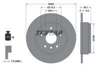 TEXTAR 92261703 Bremsscheibe