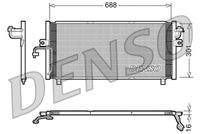 DENSO DCN46004 Kondensator, Klimaanlage