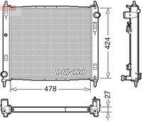 DENSO DRM46044 Kühler, Motorkühlung