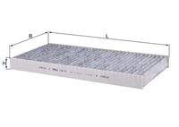 KNECHT LAK78 Filter, Innenraumluft