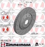 ZIMMERMANN 100338270 Bremsscheibe