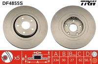 TRW DF4855S Bremsscheibe