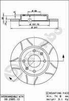 BREMBO 08298575 Bremsscheibe