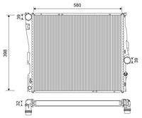 VALEO 701200 Kühler, Motorkühlung