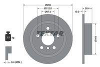 TEXTAR 92279303 Bremsscheibe
